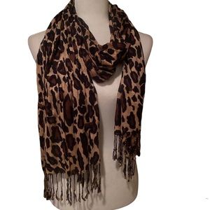 Leopard Print Scarf